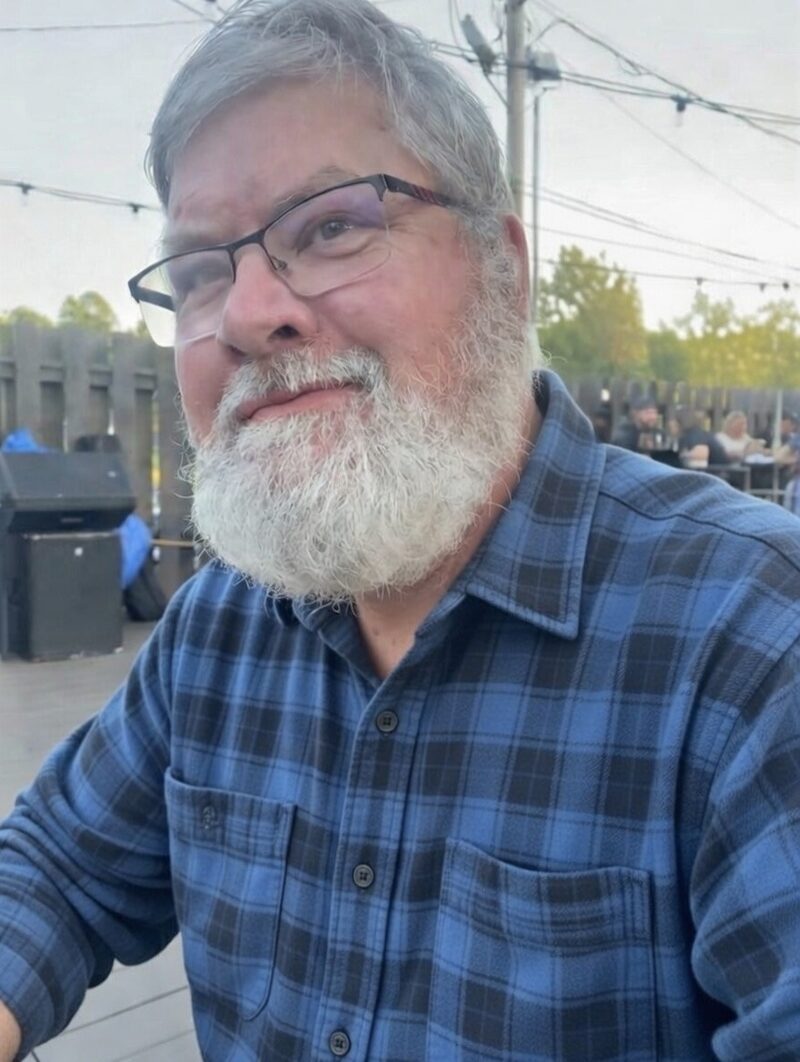 Michael Cedoz, craftsman and founder of Redbarn Wood Turning